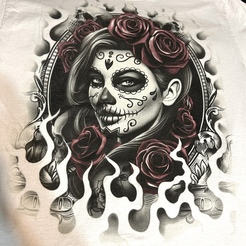 DOM Skeleton Graphic Tee Shirt
